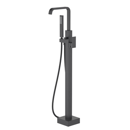 Aquavit Cube Freestanding Tub Faucet with waterfall spout TF0806021