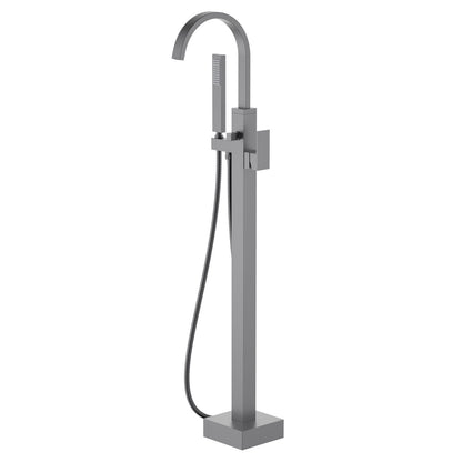 Aquavit Cube Freestanding Tub Faucet with waterfall spout TF0806031