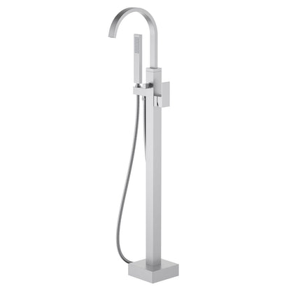 Aquavit Cube Freestanding Tub Faucet with waterfall spout TF0806031
