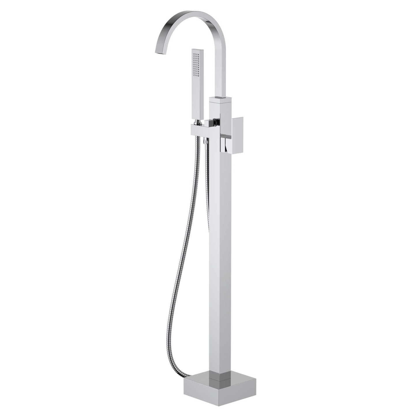 Aquavit Cube Freestanding Tub Faucet with waterfall spout TF0806031