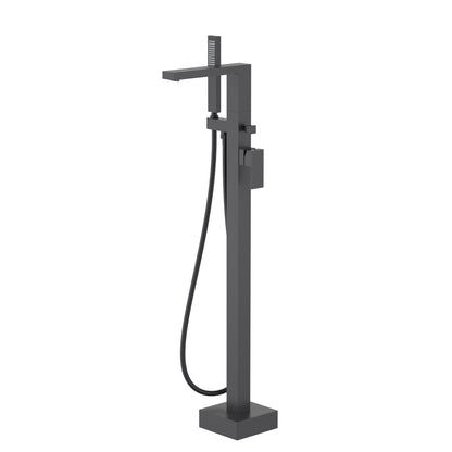 Aquavit Luxury Freestanding Tub Filler with Neoperl Aerator Spout and Hand Shower TF0807041