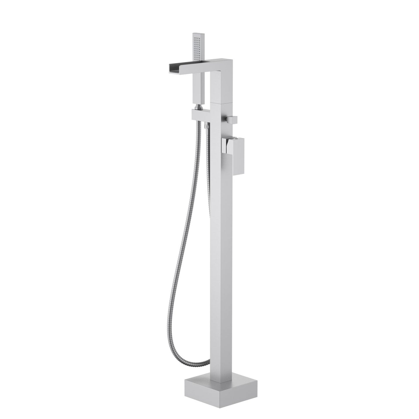 Aquavit Freestanding Tub Filler with Real Waterfall Spout and Hand Shower TF0807051