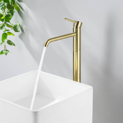 Circular Floor mounted Basin mixer TF0900011