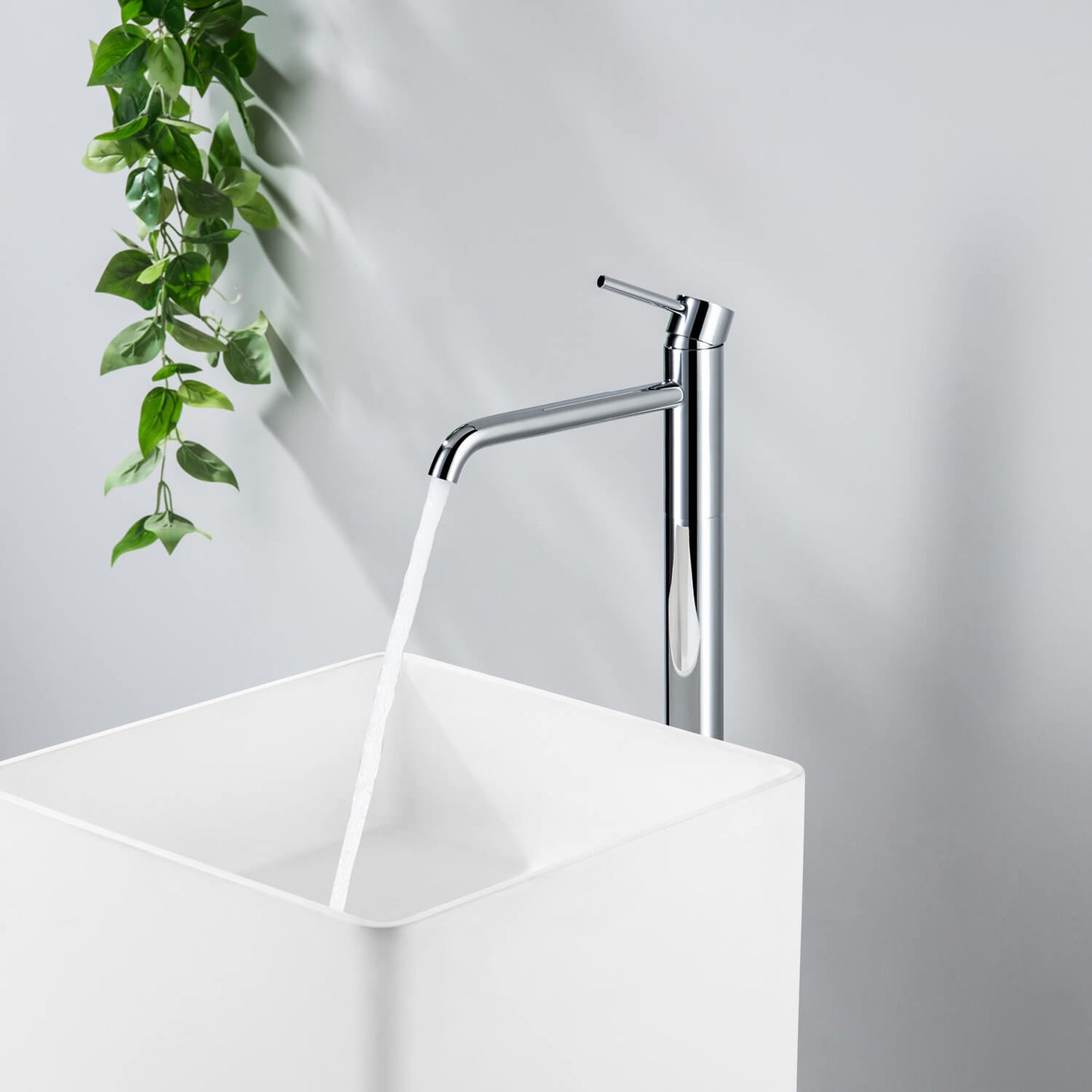 Circular Floor mounted Basin mixer TF0900011