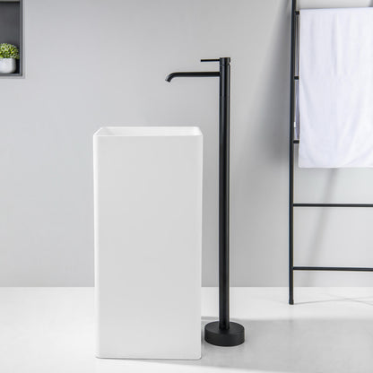 Circular Floor mounted Basin mixer TF0900011