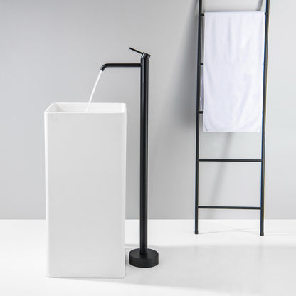 Circular Floor mounted Basin mixer TF0900011