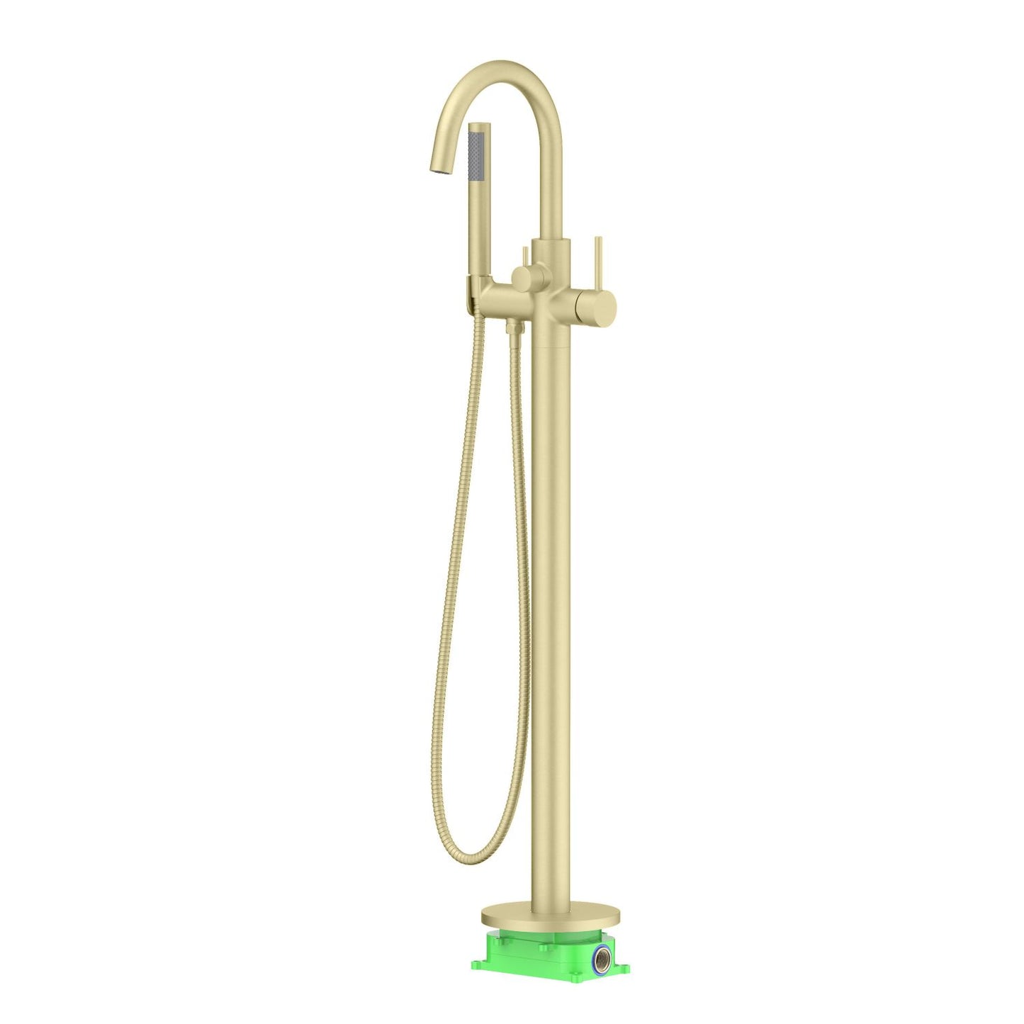 Aquavit Circular Floor mounted bathtub mixer TF0903013
