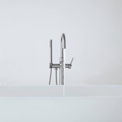 Aquavit Circular Floor mounted bathtub mixer TF0903013