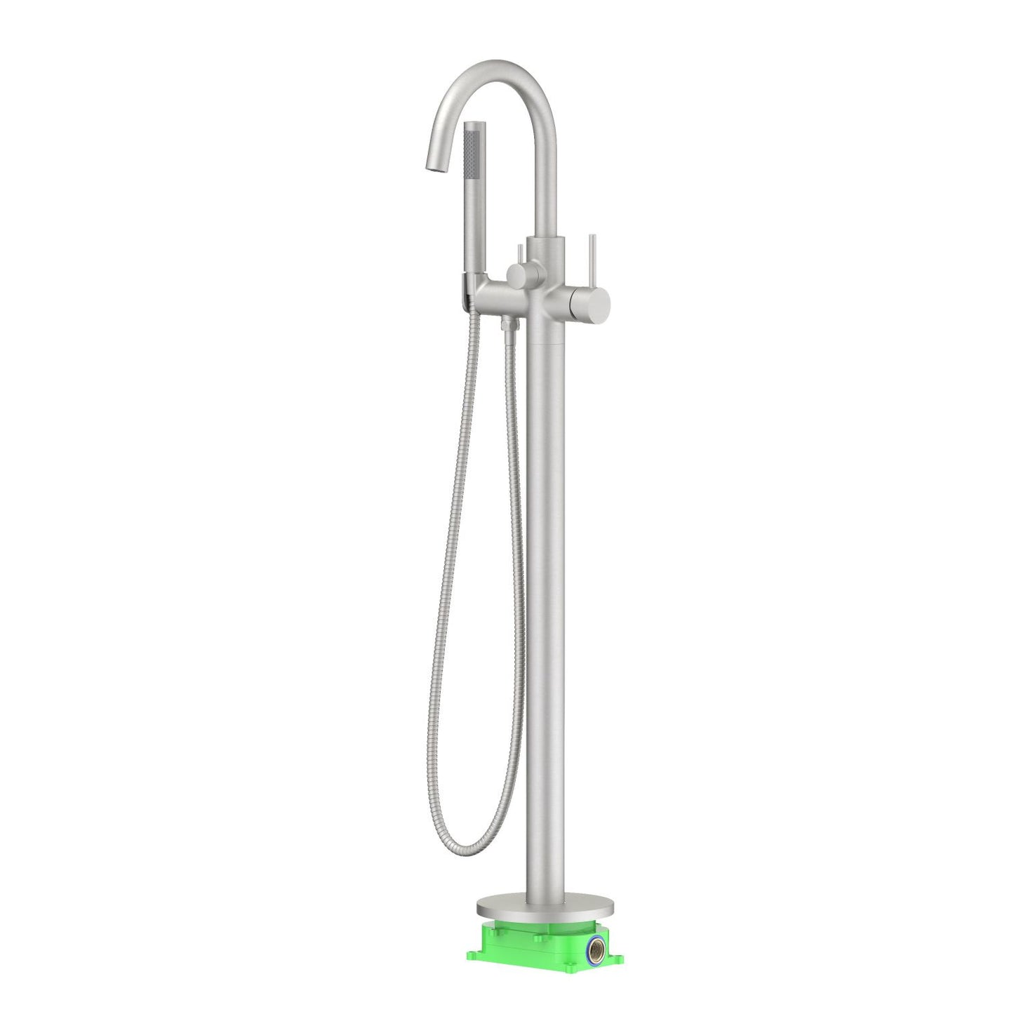 Aquavit Circular Floor mounted bathtub mixer TF0903013