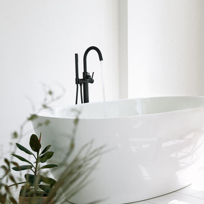 Aquavit Circular Floor mounted bathtub mixer TF0903013