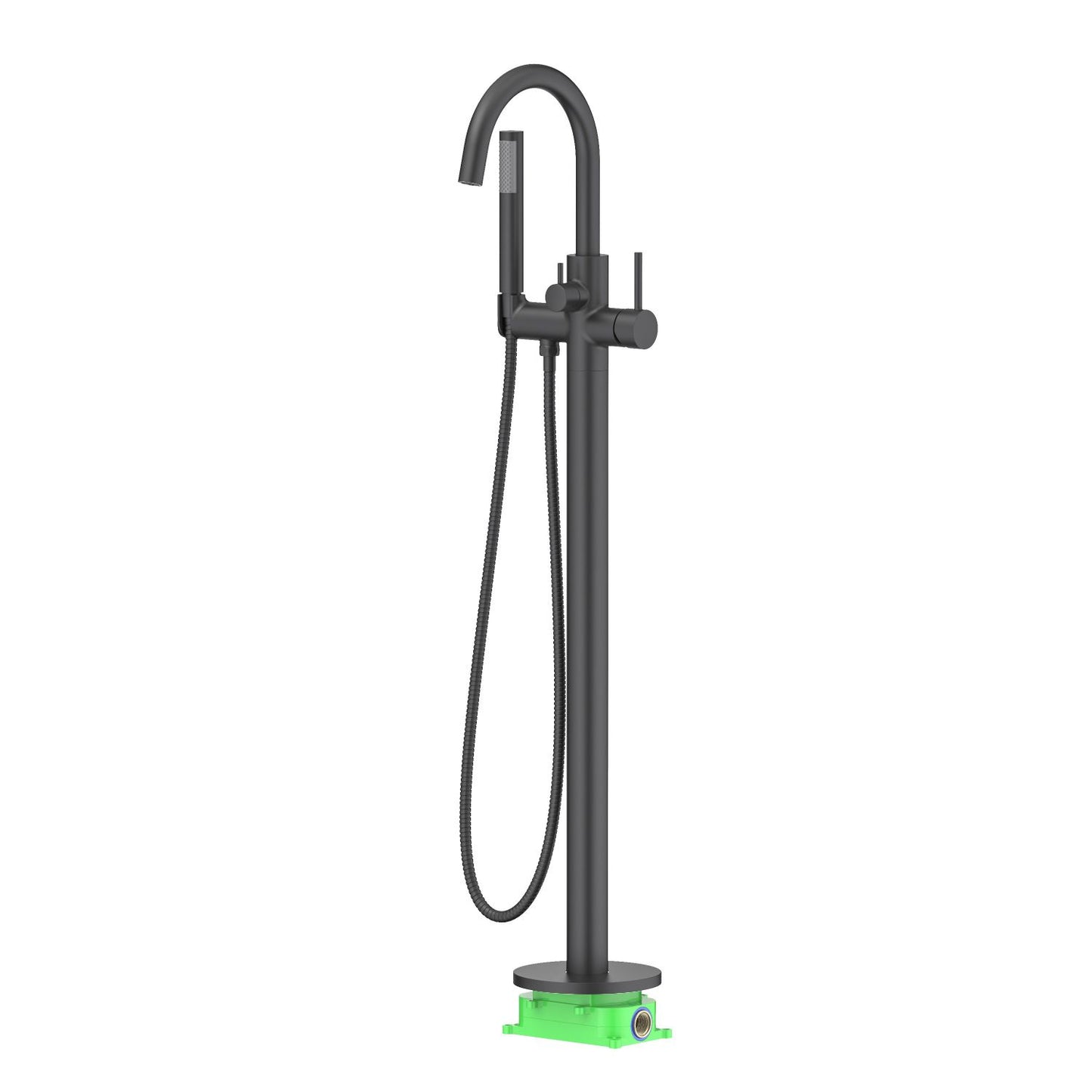 Aquavit Circular Floor mounted bathtub mixer TF0903013