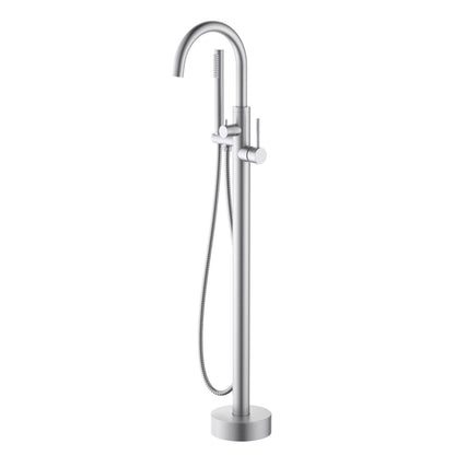 Aquavit Circular Floor mounted bathtub mixer TF0903021