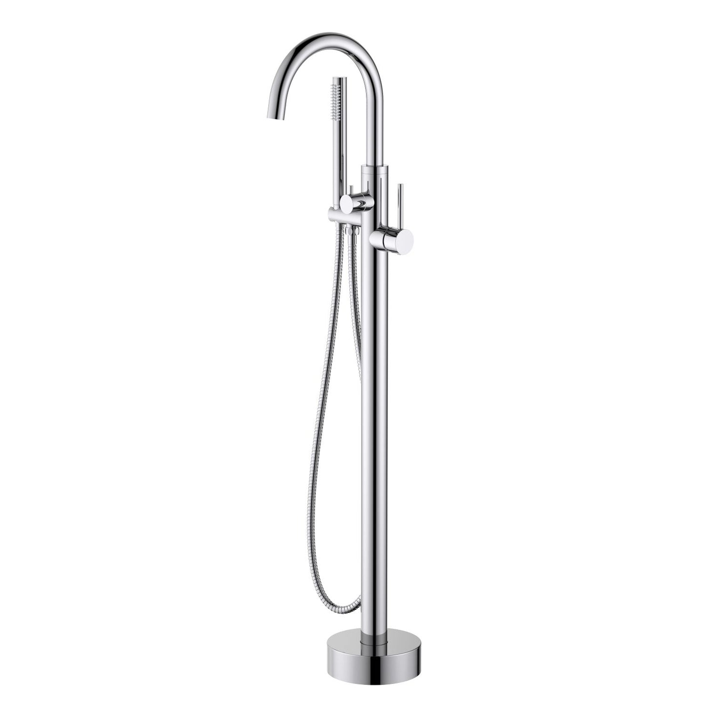 Aquavit Circular Floor mounted bathtub mixer TF0903021