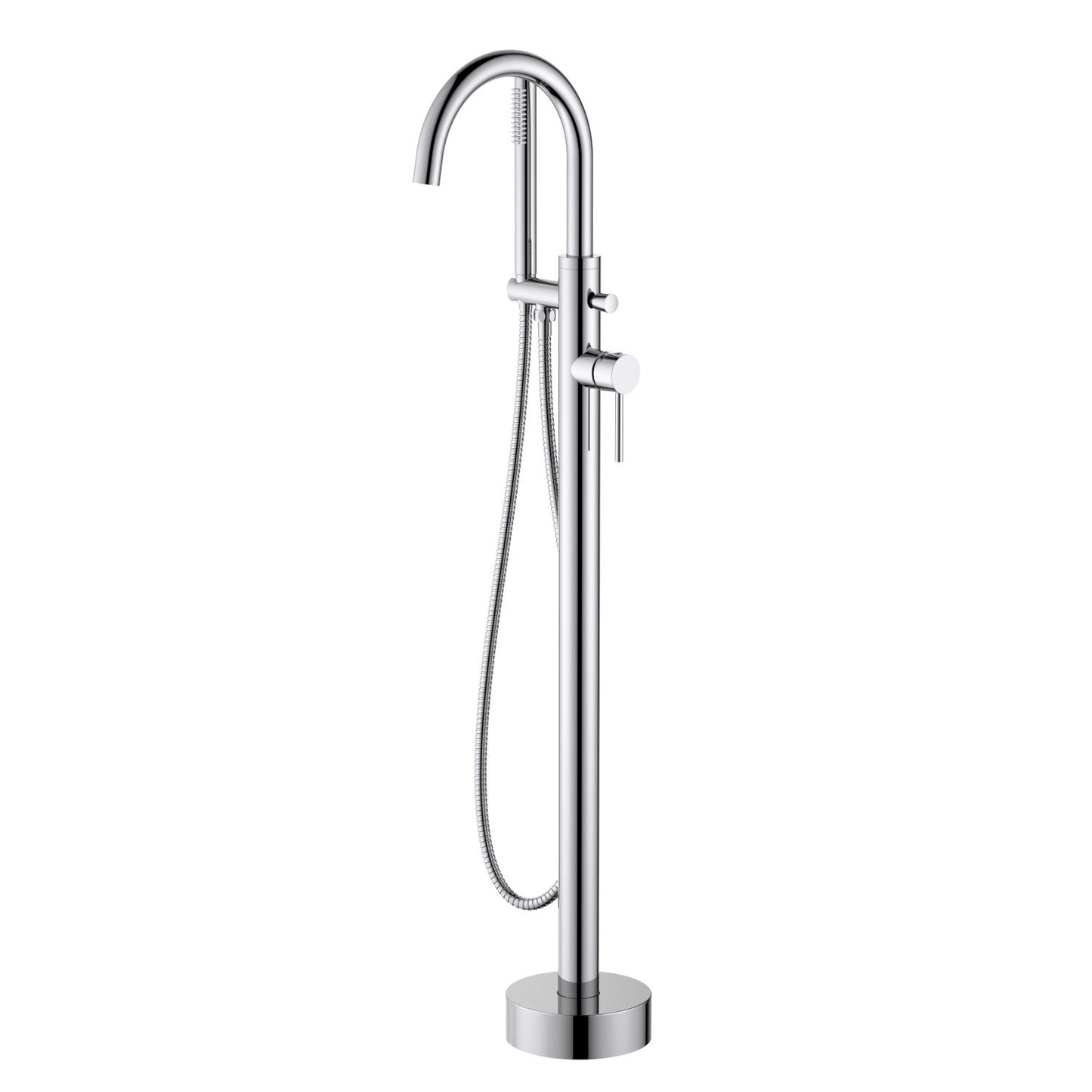 Aquavit Circular Floor mounted bathtub mixer TF0904011