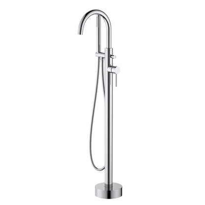 Aquavit Circular Floor mounted bathtub mixer TF0904011