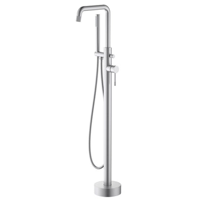 Aquavit Circular Brass Floor Standing Tub Filler TF0904031