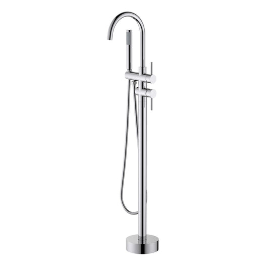 Aquavit Circular Floor mounted bathtub mixer TF0914011
