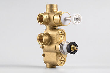 Solid Cast-Brass Valve Body