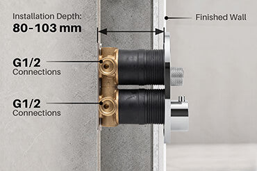 Flexible Concealed Installation