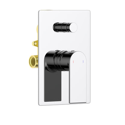 Blaze two-way concealed shower mixer with push in diverter VT0112201