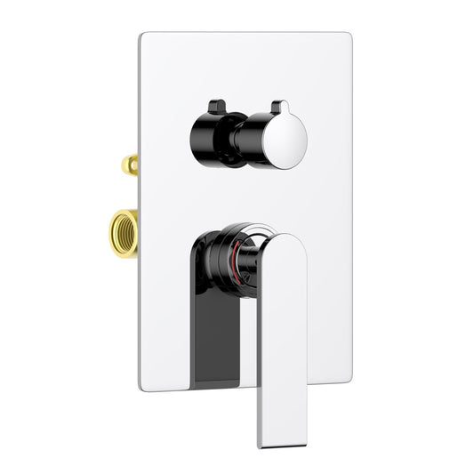 Elate Concealed shower mixer with 2 outlets VT0212202