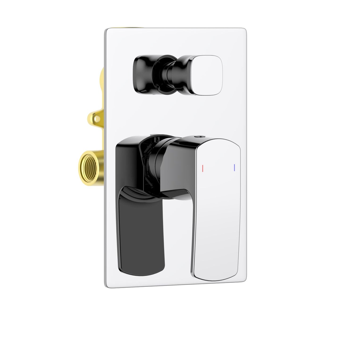 Cascade wall concealed shower mixer with 2 outlet VT0312202