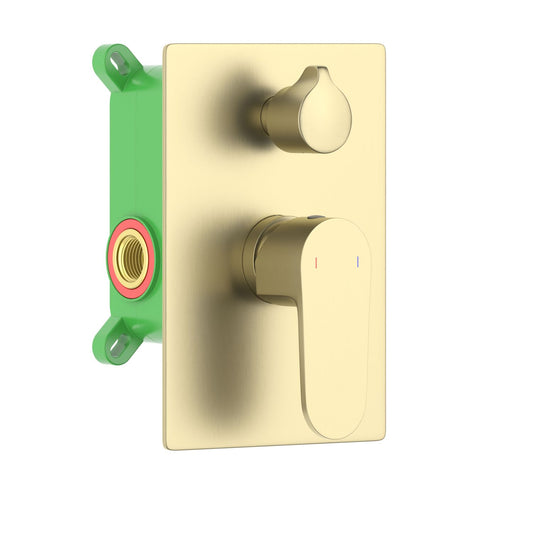 Tender Concealed shower mixer with 2 outlet with box T0422201