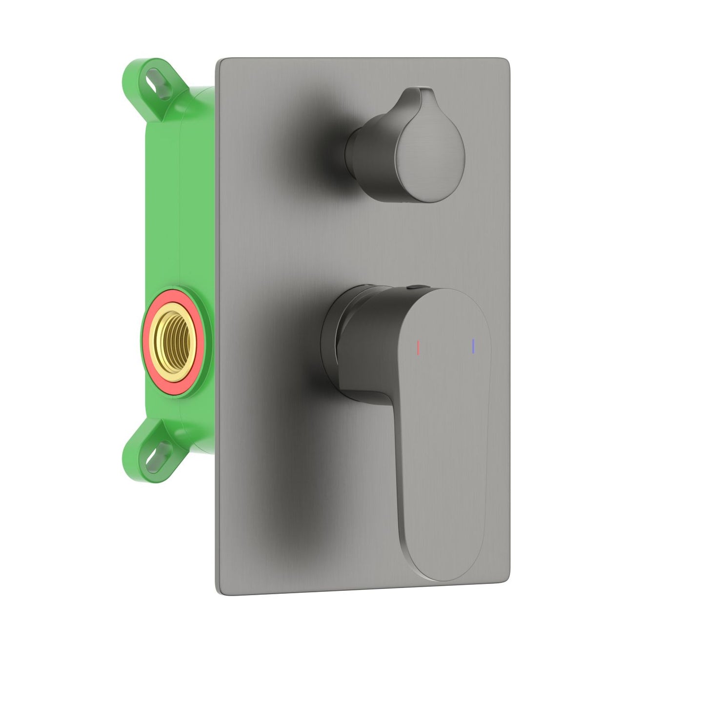 Tender Concealed shower mixer with 2 outlet with box T0422201