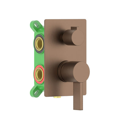 Aquavit Knox Concealed shower mixer with 3 outlet VT0522301