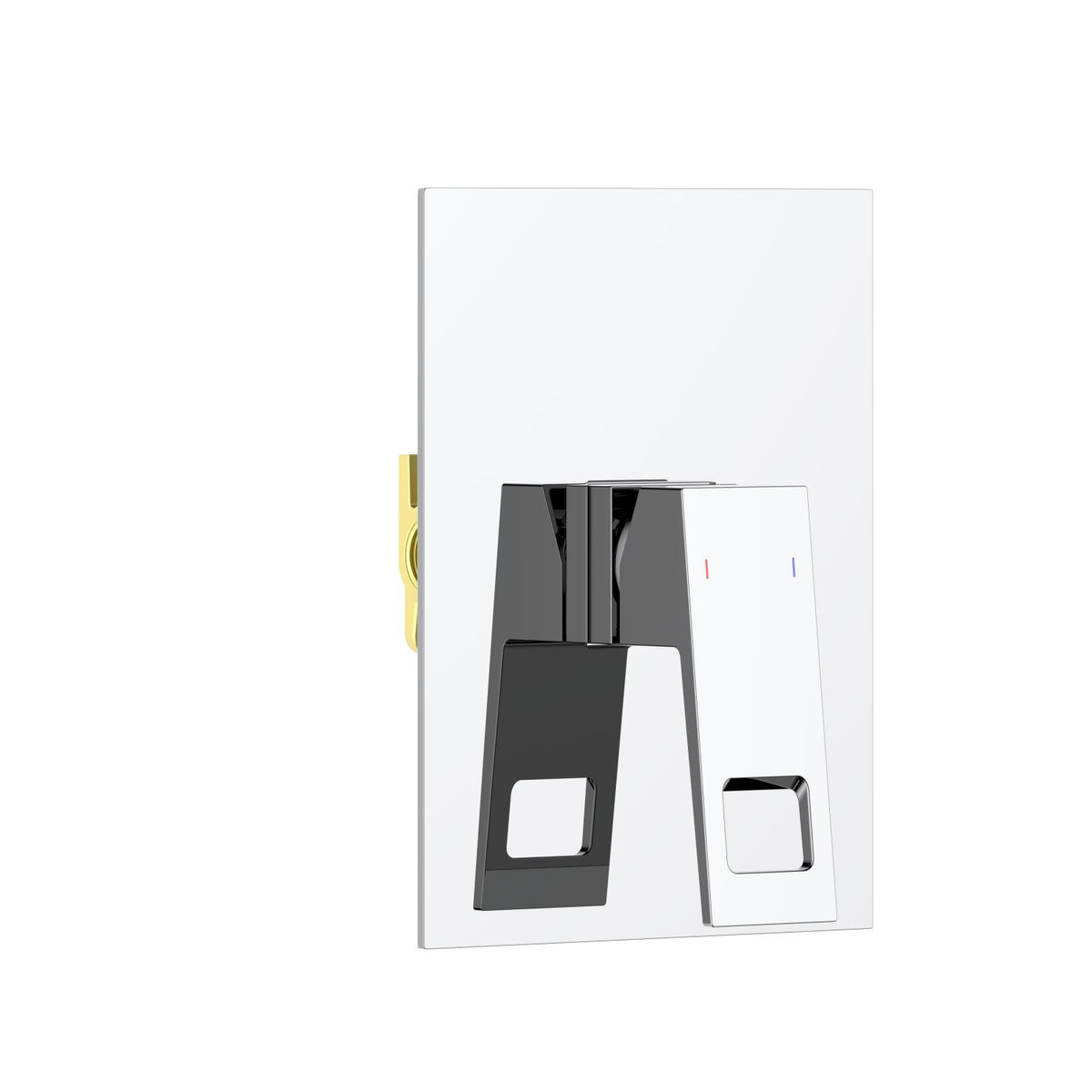 Aquavit Hollow chrome one-outlet concealed shower mixer VT0611101