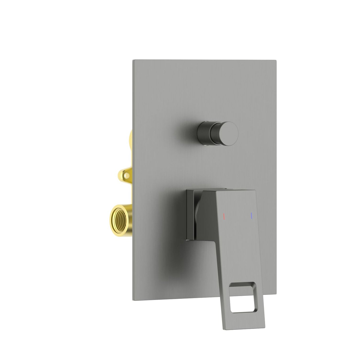 Hollow concealed shower mixer with 2 ways push in diverter VT0612201