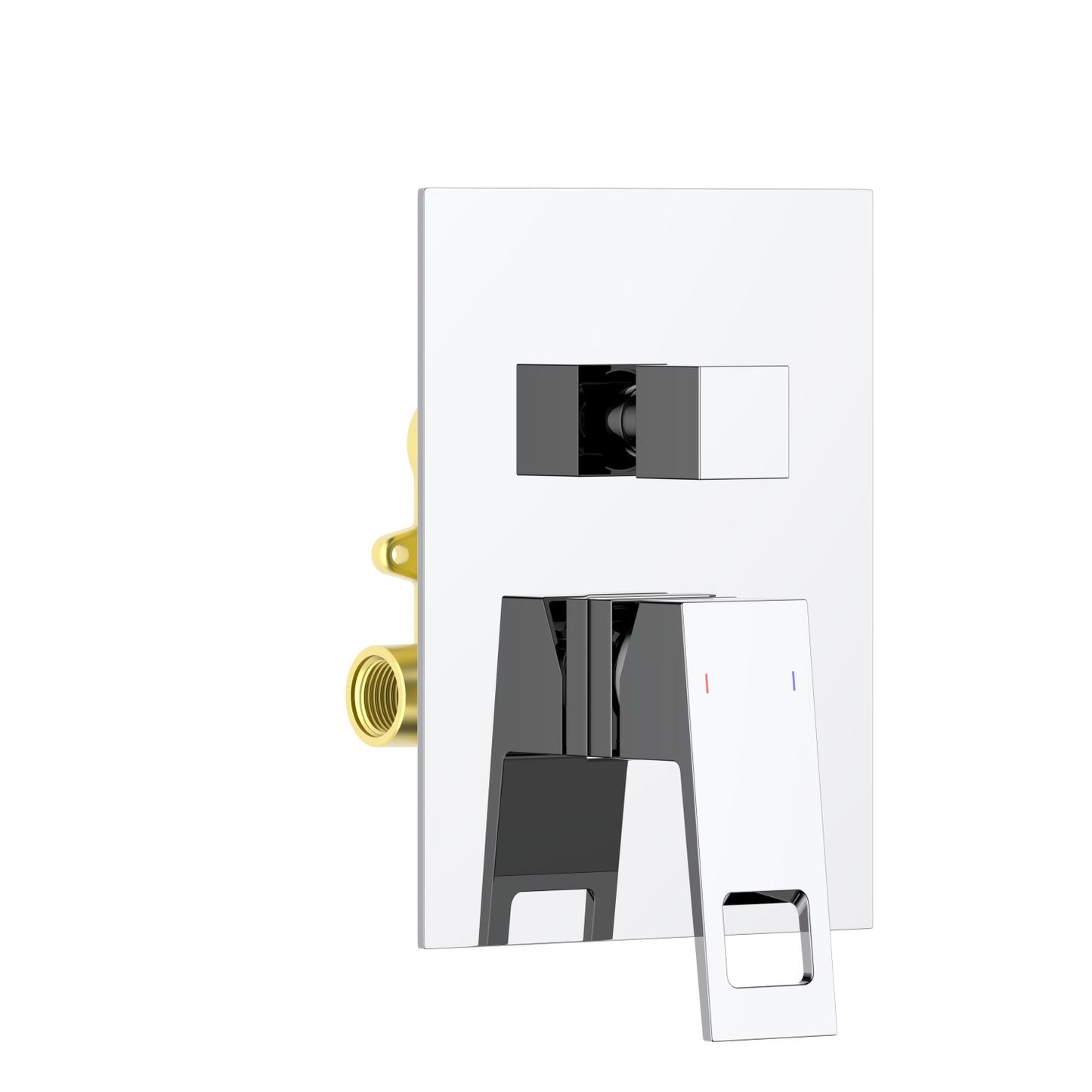 Hollow Rectangular Trim Concealed Mixer with Spain Citec Cartridge VT0612202