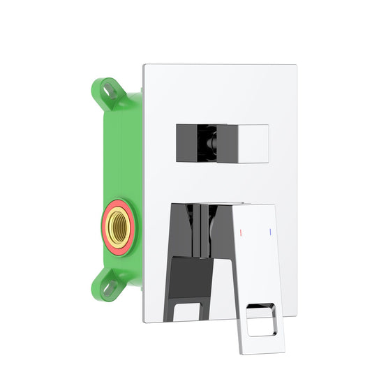 Aquavit Hollow Series 2-Way Concealed Shower Mixer with Installation Box VT0622201