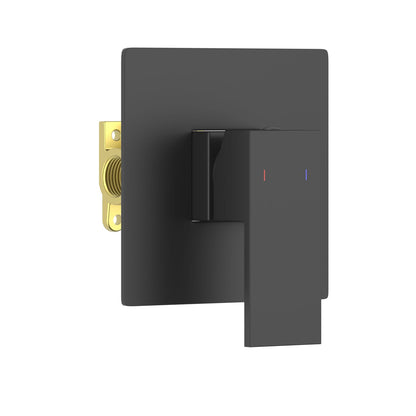 Cube Concealed shower mixer with 1 outlet with square trim plate VT0811102
