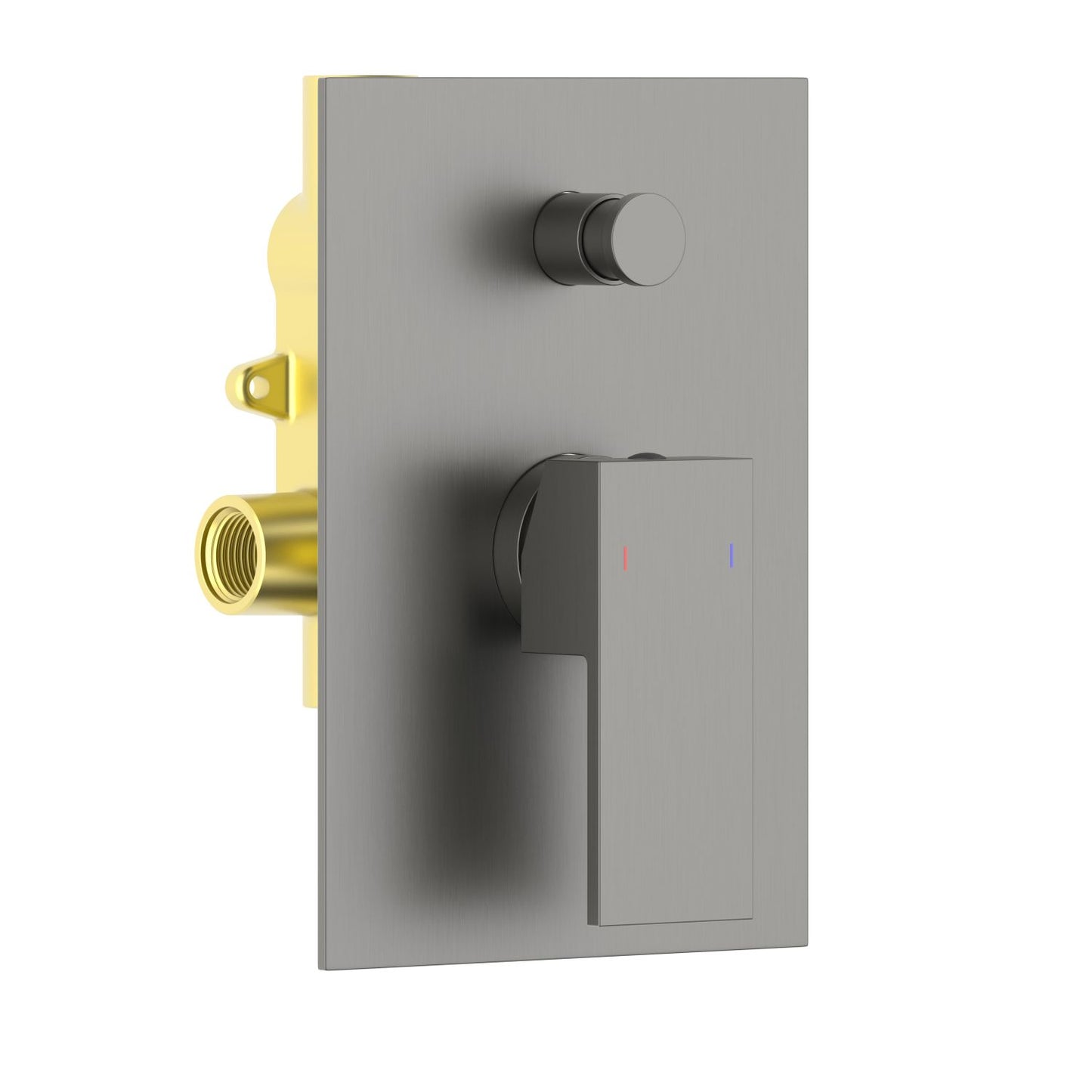 Cube Concealed shower mixer with 2 outlet VT0812201