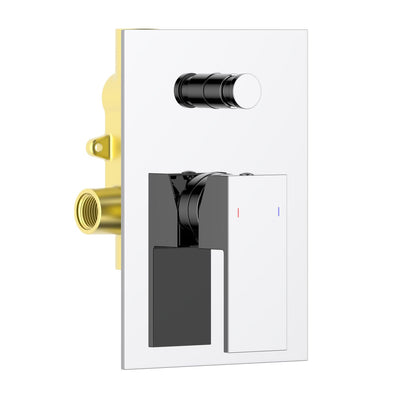 Cube Concealed shower mixer with 2 outlet VT0812201