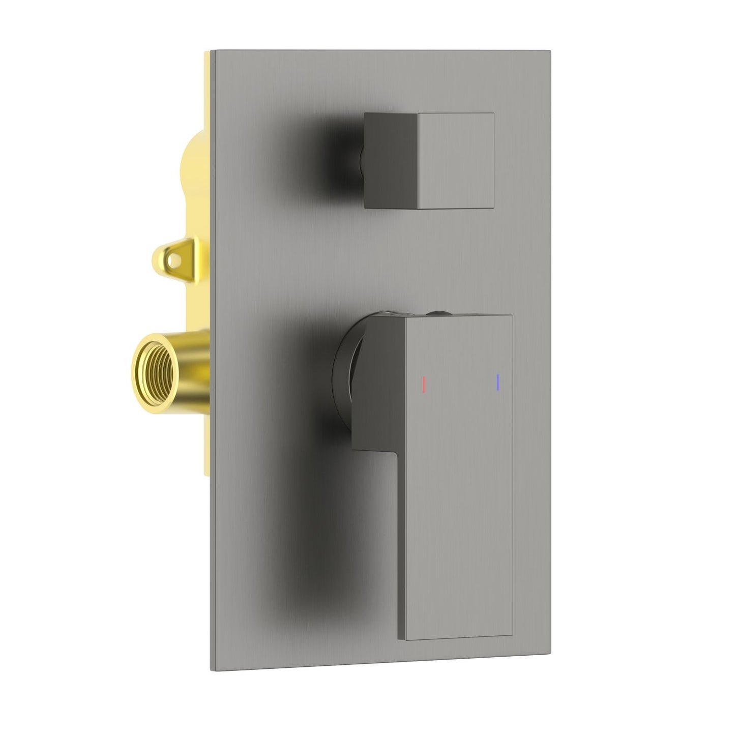 Cube Concealed shower mixer with 2 outlet VT0812202