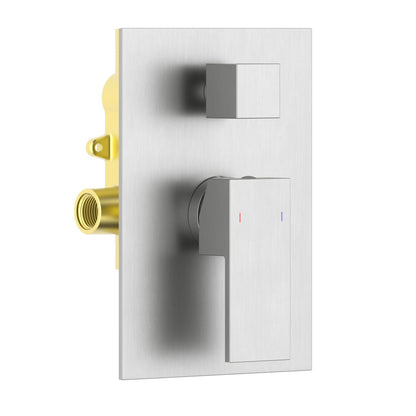 Cube Concealed shower mixer with 2 outlet VT0812202