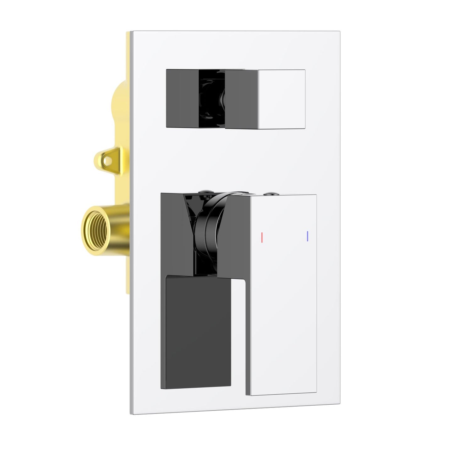 Cube Concealed shower mixer with 2 outlet VT0812202