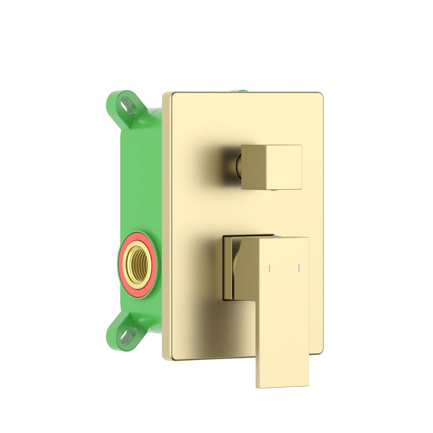 Cube Concealed shower mixer with 2 outlet VT0822201
