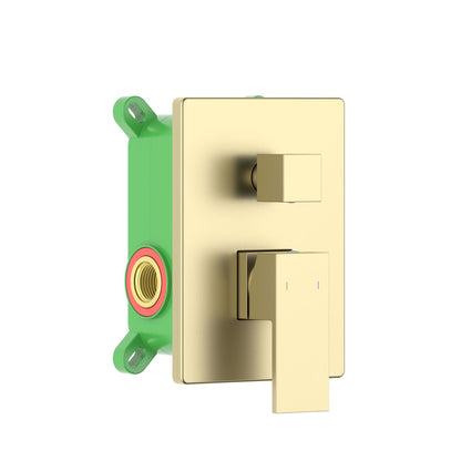 Cube Concealed shower mixer with 2 outlet VT0822201