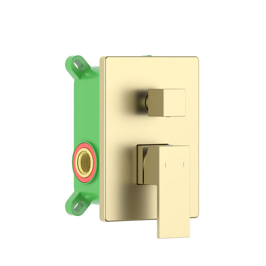 Cube Concealed shower mixer with 2 outlet VT0822201