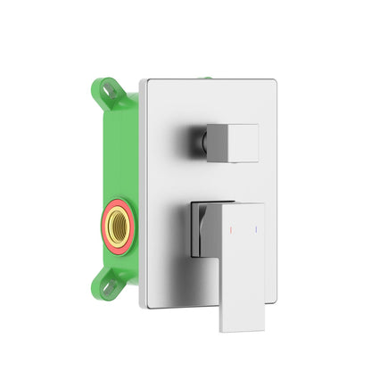 Cube Concealed shower mixer with 2 outlet VT0822201