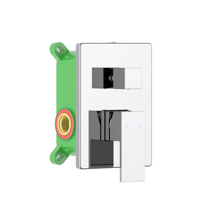 Cube Concealed shower mixer with 2 outlet VT0822201