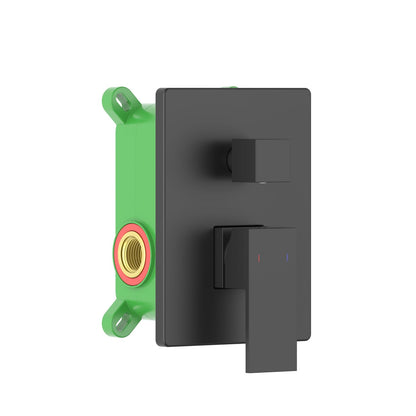 Cube Concealed shower mixer with 2 outlet VT0822201
