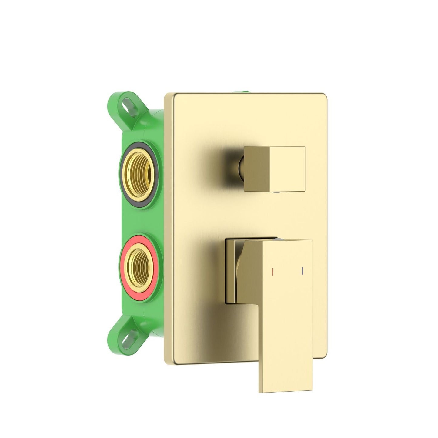 Cube Concealed shower mixer with 3 outlet VT0822301