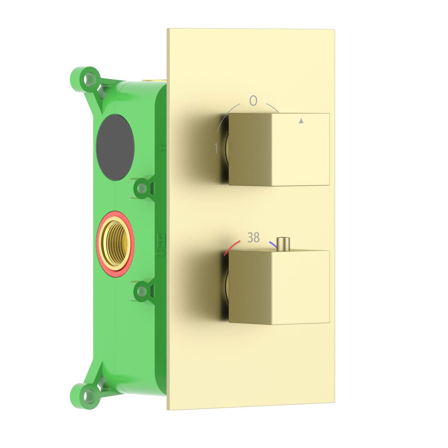 1-Function Concealed Thermostatic Shower Valve System with Rough-In Box VT0852101