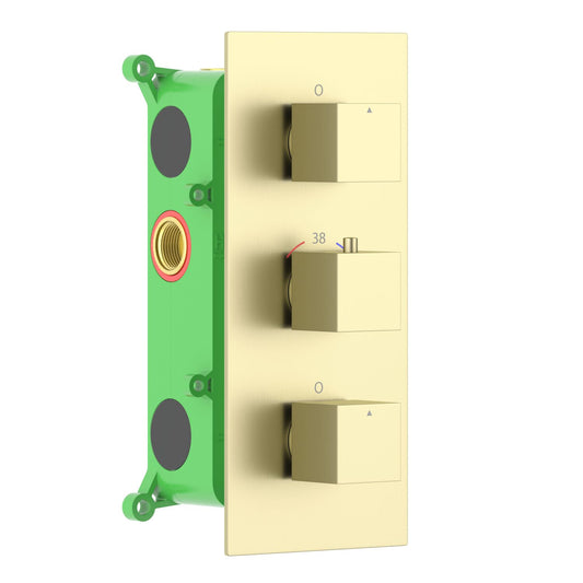 VT0853201 2-function concealed thermostatic shower valve system