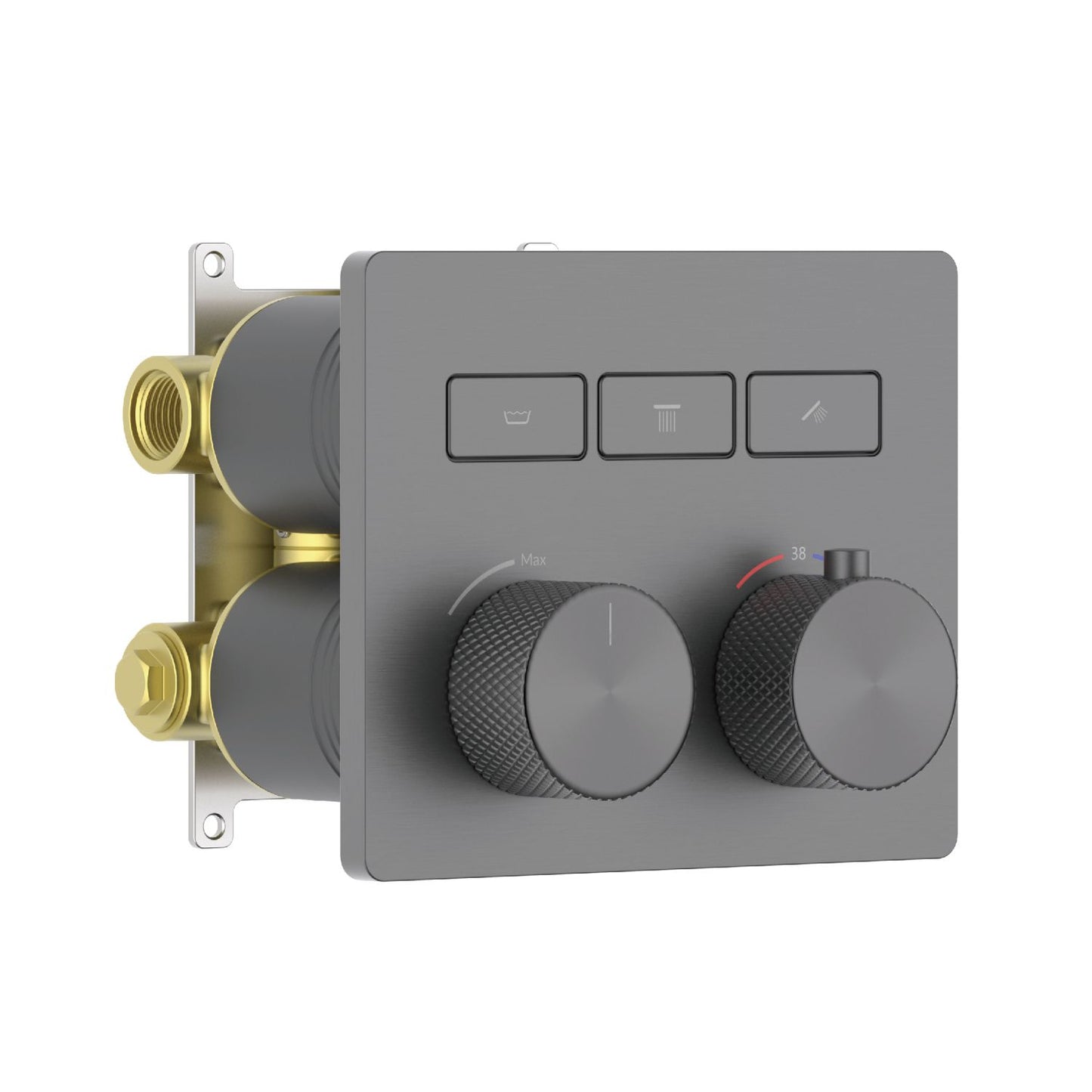 Aquavit B Series 3-Function Thermostatic Shower Valve VT08B5301