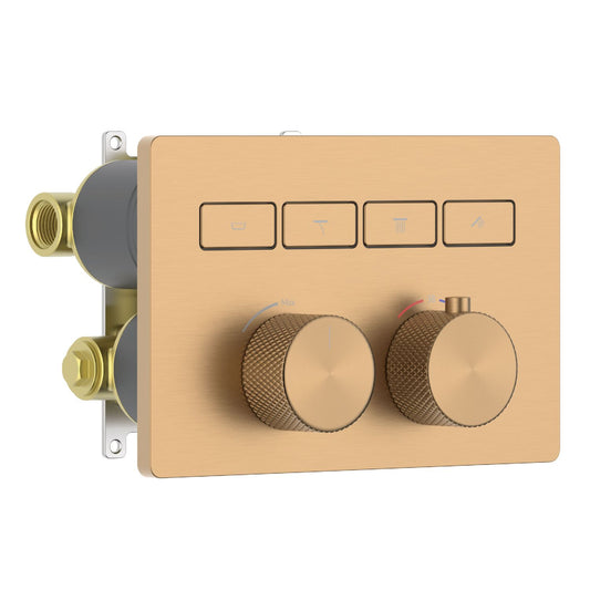 Aquavit B Series 4-Function Thermostatic Shower Valve VT08B6401